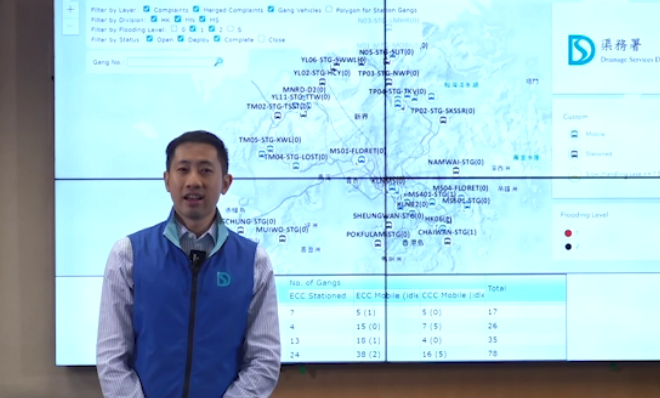 渠務(wù)署：截至中午12時(shí)半未有水浸報(bào)告
